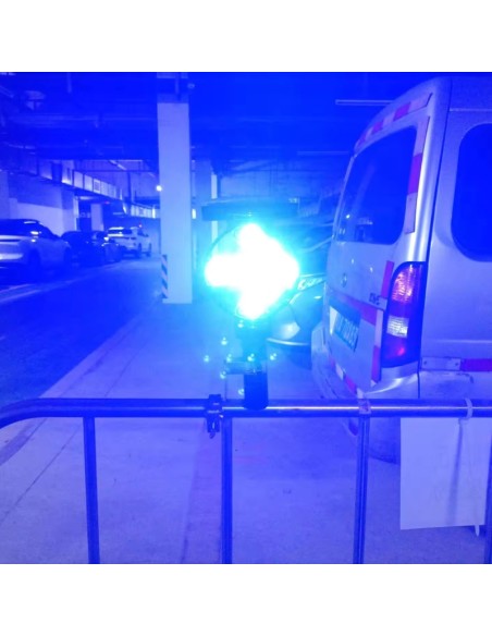 Guide Routier Lumineux - Flèche Solaire d'Avertissement