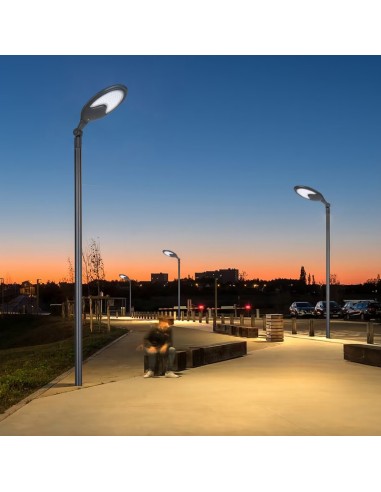 Lampadaire Solaire LED 2140lm Modèle Solis