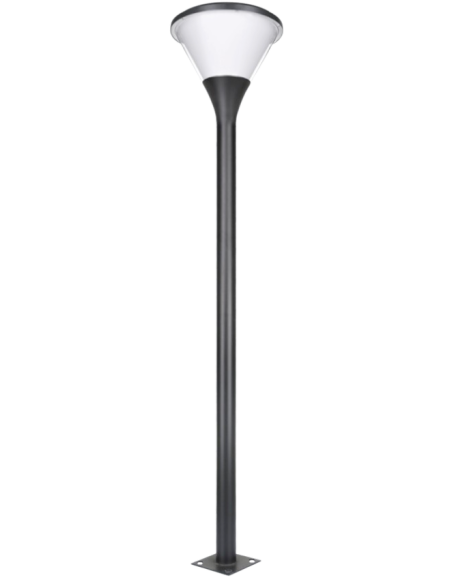Lampadaire Solaire LED 1018lm Modèle Aurora