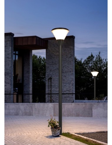 Lampadaire Solaire LED 1018lm Modèle Aurora