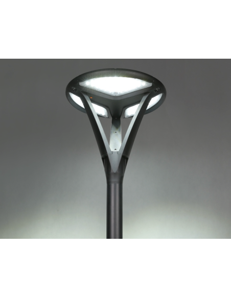 Lampadaire Solaire LED 2568lm Modèle New Circum