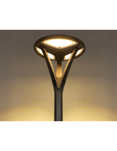 Lampadaire Solaire LED 2568lm Modèle New Circum