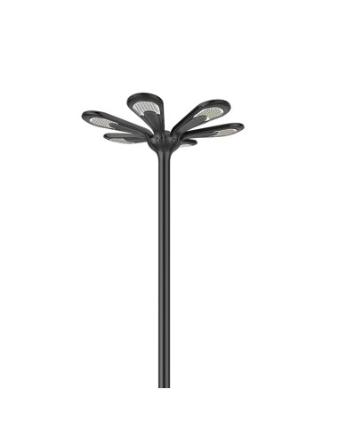 Lampadaire Solaire LED 3800lm Modèle Medusa 6
