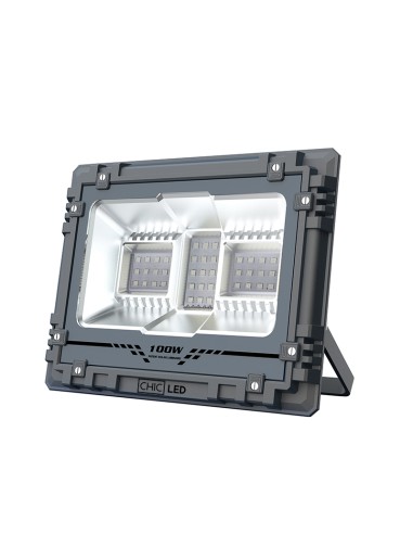 Projecteur Solaire LED RGBW 770lm Modèle 100W
