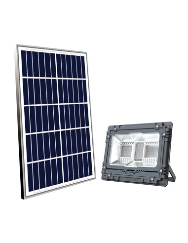 RGBW Multicolor LED Solar Floodlight 2060lm Model 500W