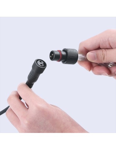 Solar Beaconing Yellow Light 10m