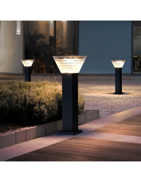 150lm Solar LED Bollard - Lorea Model
