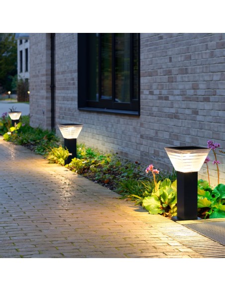 150lm Solar LED Bollard - Lorea Model