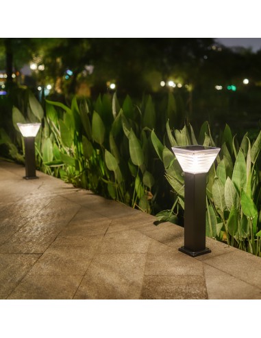 150lm Solar LED Bollard - Lorea Model