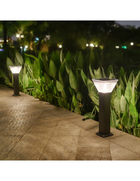 150lm Solar LED Bollard - Lorea Model