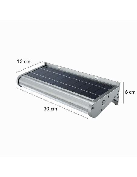 Solar LED Ramp Light 30cm 400lm 6000K