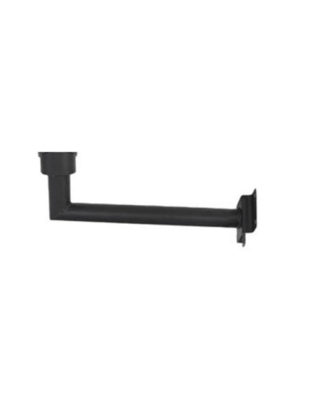 Support Mural Perpendiculaire pour Lampe Solaire – Diamètre 80mm – Longueur 50cm