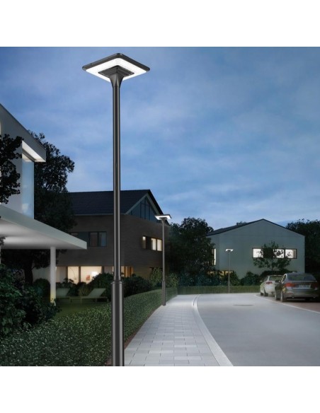 Lampe Solaire Exterieur, 208 LED 1200 Lumens Lumiere, 3 Mode