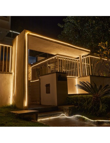 Solar Beaconing Yellow Light 10m