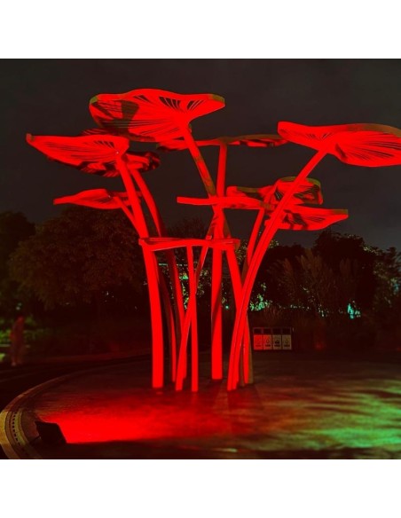 Projecteur Solaire LED RGBW 2060lm Modèle 500W