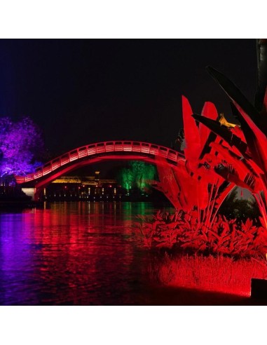 Projecteur Solaire LED RGBW 2060lm Modèle 500W