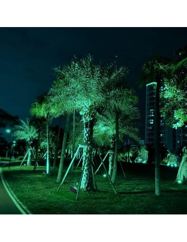 RGBW Multicolor LED Solar Floodlight 2060lm...