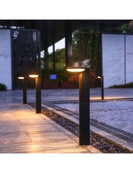 Borne LED Solaire 300lm Modèle Vaneos