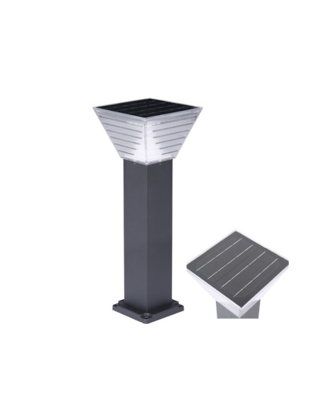 150lm Solar LED Bollard - Lorea Model