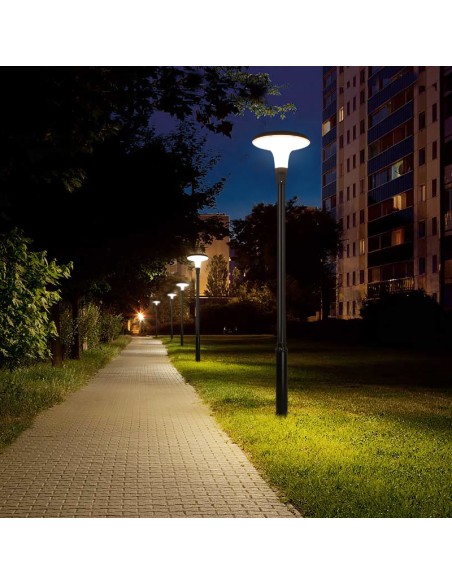 Lampadaire Solaire LED 998lm Modèle Zita