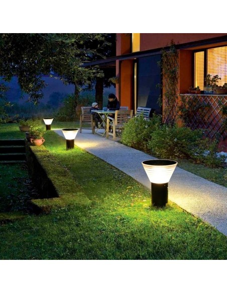 150lm Solar LED Bollard - Maena Model
