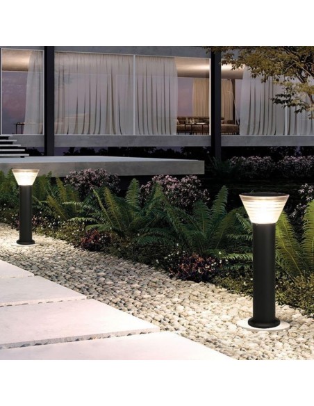 150lm Solar LED Bollard - Maena Model