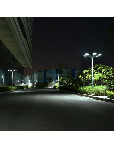 Lampadaire Solaire LED 3800lm Modèle Medusa 6