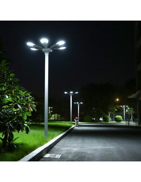 Lampadaire Solaire LED 3800lm Modèle Medusa 6