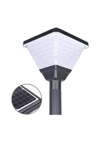 Lampadaire Solaire LED 778lm Modèle Sao Paulo