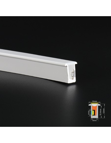 Néon LED Flexible 5M/Rouleau Prix au Mètre Modèle 06x12mm