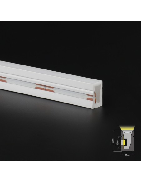 Bande LED Néon Flexible 5M/Rouleau prix au mètre Modèle 06x12mm