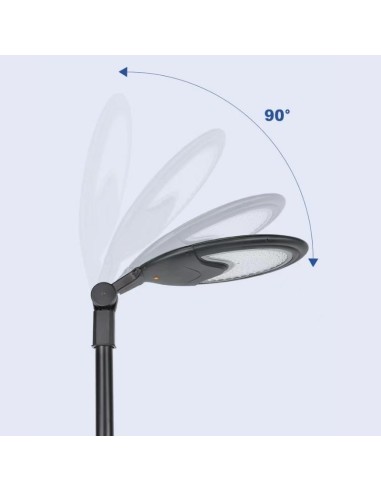 Support Bras de Lampadaire Ajustable à 90°