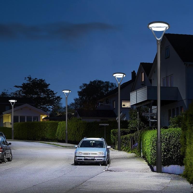 Lampadaire Solaire Puissant 5000 lumens ZS-SL24-R - Eclairage