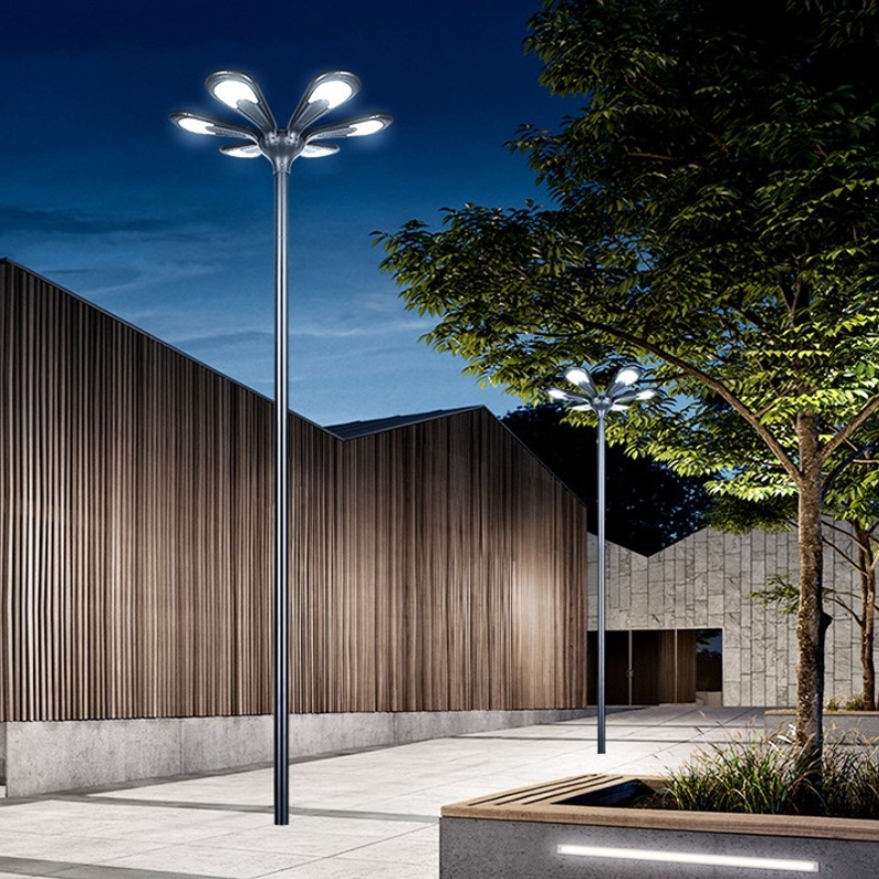 Lampadaire solaire pour éclairage urbain (sans mât)