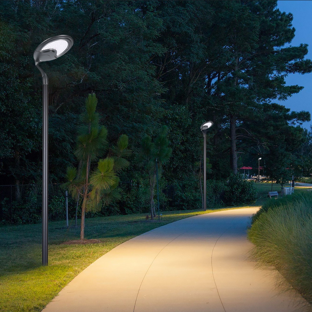 LAMPADAIRE EXTÉRIEUR SOLAIRE PUISSANT AVEC LONGUE AUTONOMIE